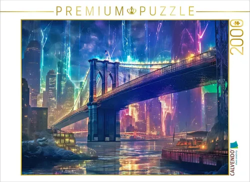 CALVENDO Puzzle Brooklyn Bridge, New York City – 2000 Teile
