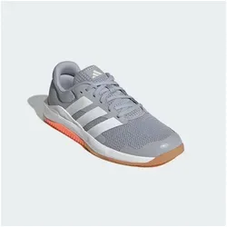 ADIDAS Damen Workoutschuhe Dropset Base - Ideal für intensives Krafttraining. Diese adidas Schuhe bieten Stabilität und Kontrolle durch breiten Vorfuß und bodennahe Konstruktion. Atmungsaktives Mesh-Obermaterial sorgt für Komfort und Halt.