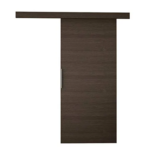 Mirjan24 Schiebetürsystem Flash I mit Selbstschließer in braun von Mirjan24