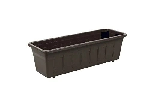 Blumentopf, grün, braun, terra, weiß, anthrazit 40, 60, 80, 100 40 cm braun