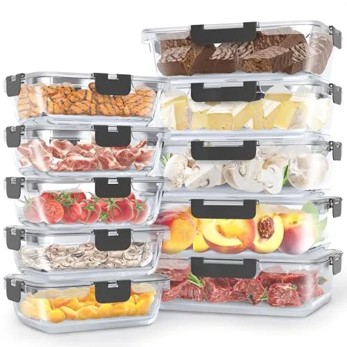 Avalo Glas Frischhaltedosen Set von Avalo