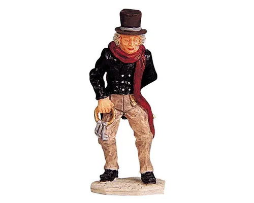 Lemax-92297-115 The Scrooge, Weihnachtsdorf, Weihnachtsfiguren, Geizhals