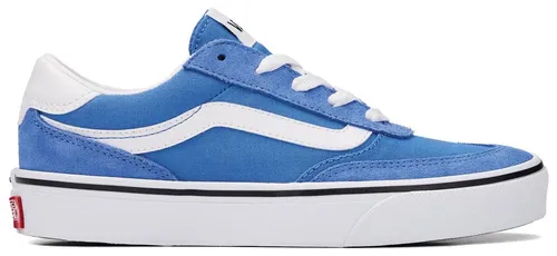 Vans Brooklyn LS, Vintage Cobalt, 3 - Stylischer Vans Brooklyn LS Sneaker in Vintage Cobalt. Mit sportlichem Design, schnürbarem Verschluss und der legendären Waffel-Laufsohle für optimalen Tragekomfort im Alltag.