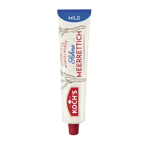 Kochs Sahnemeerrettich cremig mild servierfertig im Glas 190g