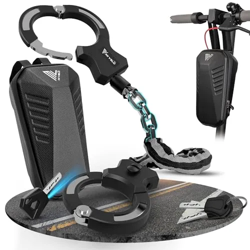 Handschellenschloss Kettenschloss für E-Scooter & Fahrrad