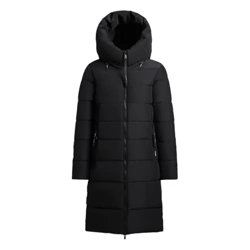khujo Damen Winterjacke Jilias 6 Matt Schwarz L in schwarz von khujo