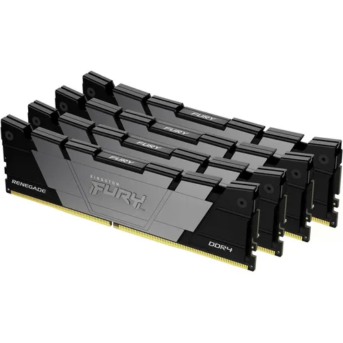 Kingston FURY Renegade 32GB DDR4 RAM KIT (4x 8GB) 3600 CL16 - Multimedia, PC Komponenten, RAM – Hochleistungs-RAM für Gaming und kreative Anwendungen mit beeindruckender Geschwindigkeit und Stabilität.