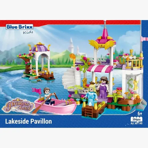 BlueBrixx Kids Lakeside Pavillon 107140 | 394 Teile | Klemmbausteine Neu OVP