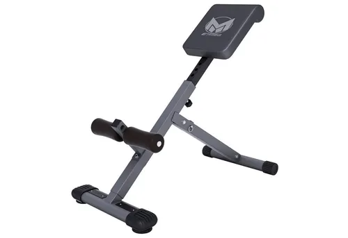 GYRONETICS Rückentrainer Hyperextension - Klappbar und Verstellbar - Rückentrainer für effektives Rücken- und Bauchtraining, klappbar und platzsparend, ideal für zuhause oder im Fitnessstudio.