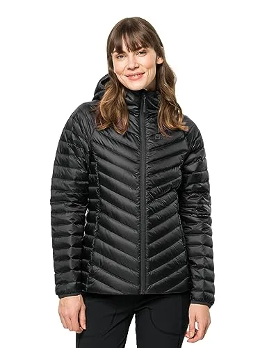 Jack Wolfskin Passamani Daunenjacke Damen - Funktionsjacken mit winddichtem und wasserabweisendem Außenmaterial sowie hochwertigen Hyperdry-Daunen für optimale Wärme und Komfort an kalten Tagen.