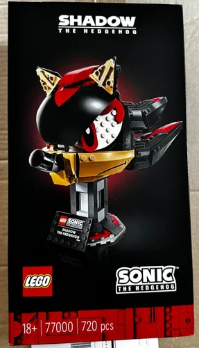 LEGO Sonic 77000 Shadow the Hedgehog - LEGO Modell für 18+, 720 Teile. Baue die Ultimate Lifeform Shadow the Hedgehog mit einzigartigen Details und verborgenen Easter Eggs - perfekt für Sammler und Fans der Sonic-Reihe!