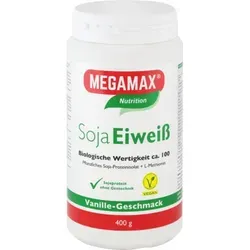 Soja Eiweiss 80+Methionin Vanille Pulver 400 g