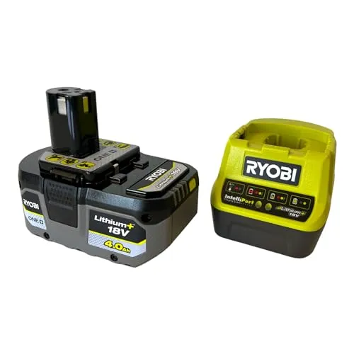 Energie-Set mit 4,0 Ah Akku und Ladegerät RYOBI RC18120-140X ONE+ 18V