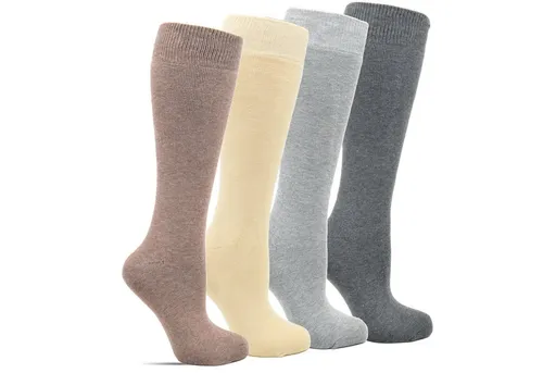 Frostfighter Kniestrümpfe Damen Thermokniestrümpfe (4-Paar) in beige von Frostfighter