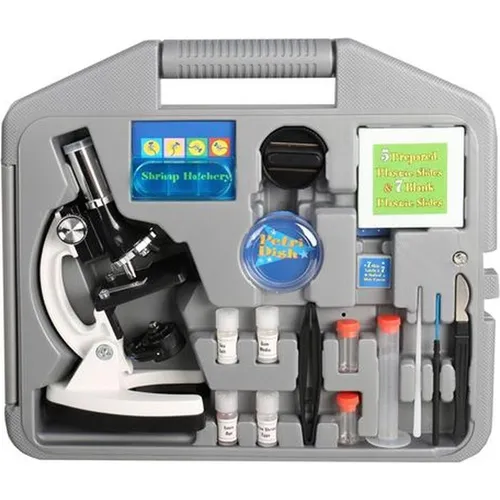 Byomic Einsteiger Mikroskop Set 100, 400 und 900x