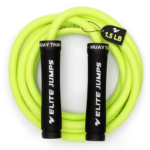 Elite Jumps Muay Thai 3.0 Gewichtetes Springseil von Elite Jumps