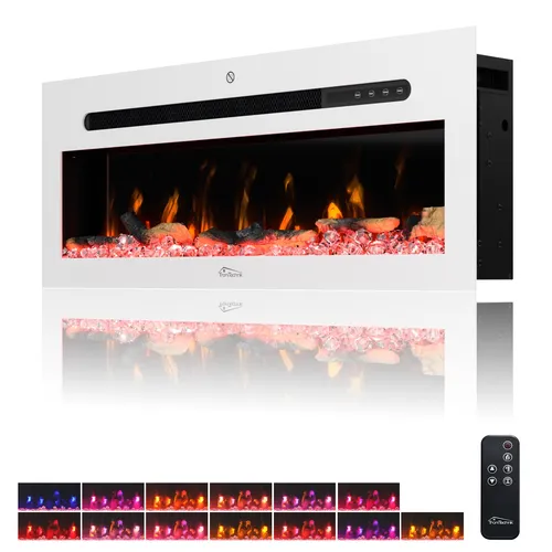 TroniTechnik Elektrokamin Wandkamin elektrisch 900/1800W von TroniTechnik