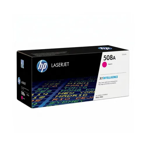 HP Toner CF363A 508A Magenta - Originalqualität - Toner für brillante Druckergebnisse, Kapazität: ca. 5.000 Seiten, kompatibel mit HP Color LaserJet Enterprise Modellen.