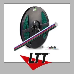 10m RGB(W) Kabel 5-polig 5x0,5mm