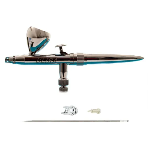 ULTRA 2024 Airbrushpistole 2in1 mit Düsensätzen 0,45mm + 0,28mm