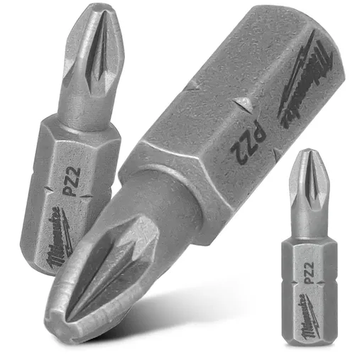 Produktbild Magnetisch Bit PZ2 25 mm Pozidriv Stahl Schraubendreher 1/4'' Schaft Magnetbit