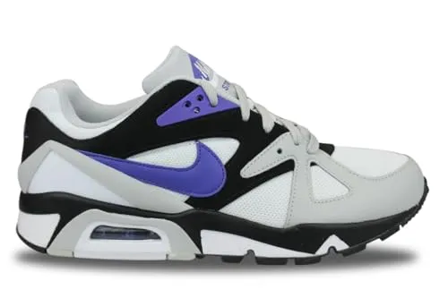 Nike Air Max Structure Triax 91 - Herren Sneaker in Grey Purple Lapis, Größe 44 1/2 - Herren-Sneaker mit legendärem Air Max-Dämpfungssystem für optimalen Komfort und Stil. Ideal für Sport und Freizeit.