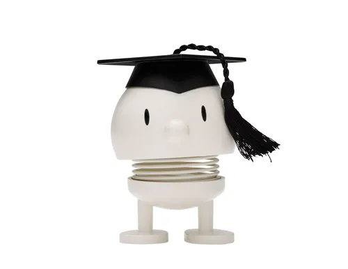 Hoptimist Small IQ Bumble Wackelfigur in weiß von F&H Group