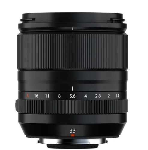 FUJINON XF33mmF1.4 R LM WR Objektiv - Hochwertiges Objektiv mit blendenstarker F1.4, ideal für kreative Fotografie und hervorragende Bildqualität bei jedem Licht.