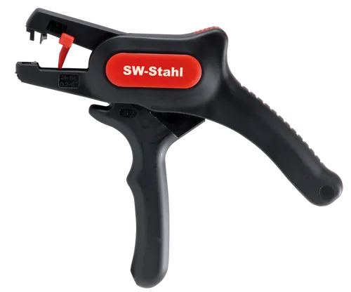 SW-Stahl 42420L Automatische Abisolierzange - Abisolierzange für Kabelquerschnitte von 0,2-6mm², ergonomischer Griff und selbsteinstellende Funktion für präzises Arbeiten.