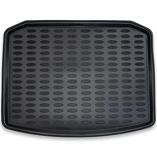 ELMASLINE 3D Gummi Kofferraumwanne für Ford EcoSport ab 2018 (unterer Ladeboden) | Kofferraummatte Kofferraumabdeckung Zubehör