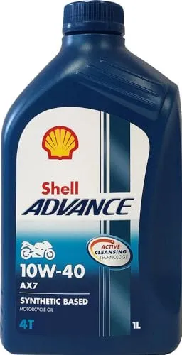 Öl Advance 4T AX7 10W40 1L Motorrad Basis Armbanduhr für Motor Schutz