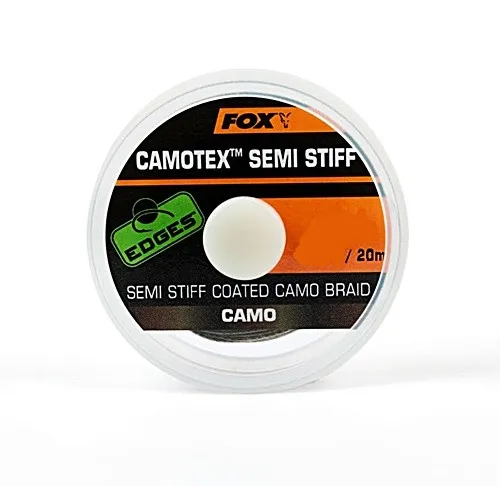Fox Camotex Semi Stiff Coated Camo Braid 20lb 9,1kg 20m von Fox