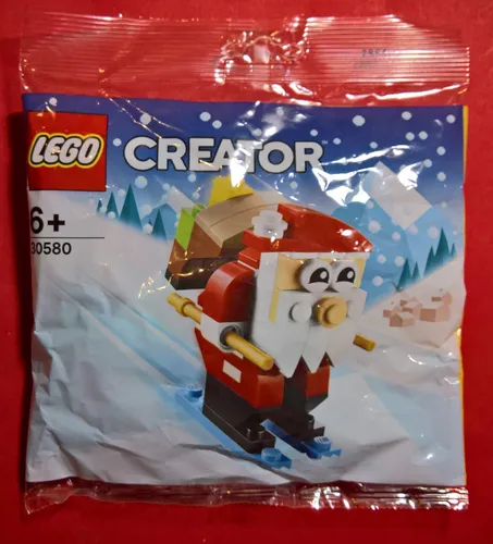 Lego CREATOR 30580 WEIHNACHTSMANN AUF SKI Polybag (Unbenutzt)