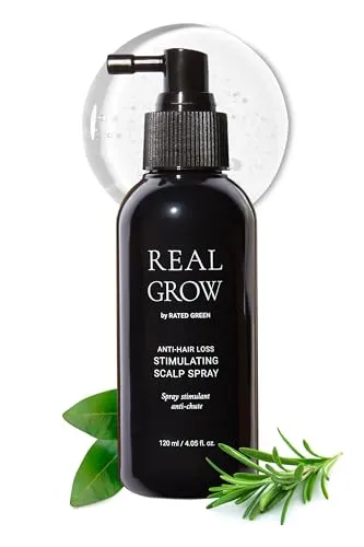 Rated Green Real Grow Anti Hair Loss Stimulating Scalp Spray 120 ml