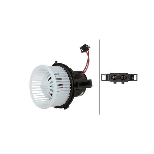 HELLA Innenraumgebläse 8EW 366 400-311 für AUDI VW CUPRA