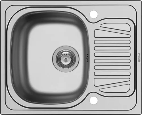 Pyramis Sparta Edelstahlspüle 62 x 50 von Pyramis