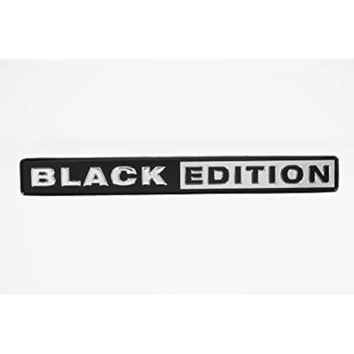 Avisa Aluminium Embleme/Logo - BLACK EDITION - 11,8x1,4cm