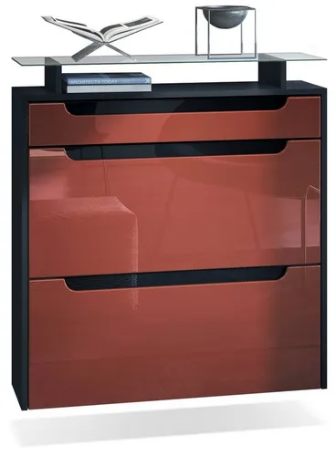 Schuhregale & -schränke Rot von Vladon