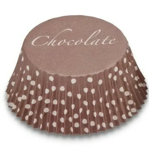 MINI Muffinförmchen Schokolade Chocolat 50 Papierförmchen Cupcake Muffin Städter