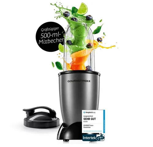 GOURMETmaxx Standmixer Mr. Magic 400W in schwarz von GOURMETmaxx