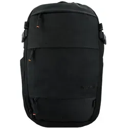 Atourister Rucksack für Laptop 15.6 FLASH BLACK SCHWARZ 418023 - Unisex Rucksack für Laptops bis 15.6 Zoll, aus strapazierfähigem 100% Polyester, ideal für Schule, Arbeit oder Freizeit.