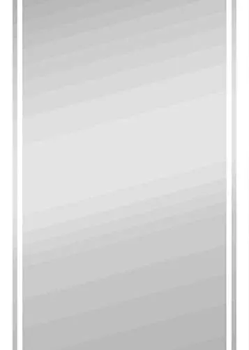 Leuchtspiegel New Paradiso 50 x 70 cm - Kristallform - Badezimmer Wandspiegel mit stilvollem Design und integrierter LED-Beleuchtung für eine perfekte Ausleuchtung und einen modernen Look.