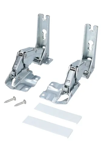McFilter Kühlschrank Türscharnier Universal für Bosch Siemens Miele AEG (2 St)