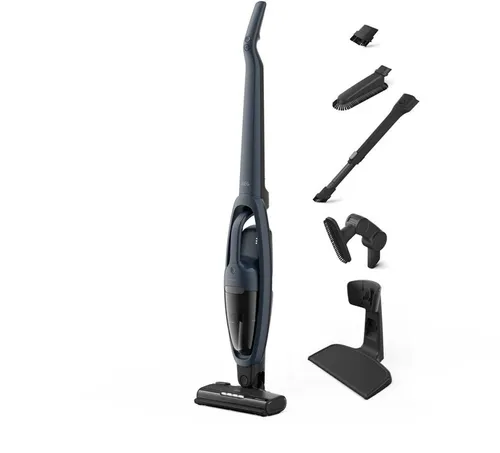 AEG AS52CB18DB - 2in1 Akku-Stielsauger in denim blue, nachhaltige Reinigung mit bis zu 45 Minuten Laufzeit und Selbstreinigungs-Funktion für müheloses Entfernen von Haaren