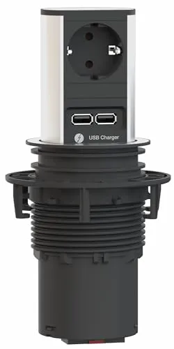 Bachmann Elevator Steckdosenleiste mit USB-A von Bachmann