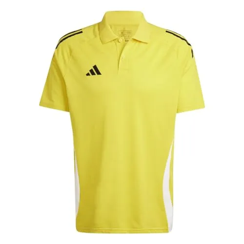 Adidas Tiro 24 Competition Poloshirt in Tmyell/White, XL - Hochwertiges Poloshirt von adidas Performance, ideal für Sport und Freizeit. Mit nachhaltigen Materialien und modernem Design für optimalen Tragekomfort.