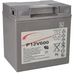 Exide Sprinter P12V600 12V 24Ah Blei-AGM Akku von Sonnenschein / Exide
