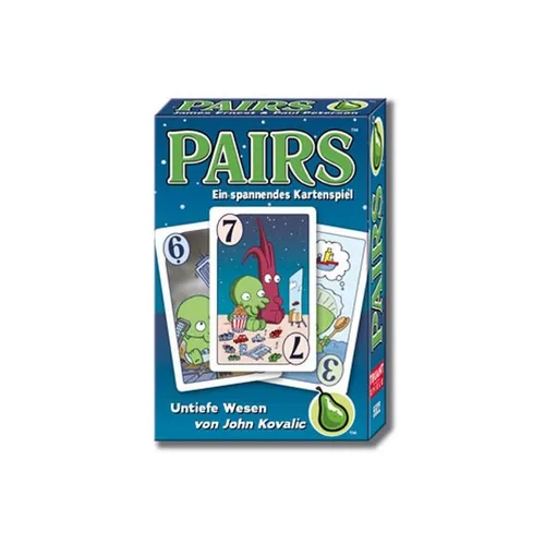 TS105 - PAIRS - Untiefe Wesen, Kartenspiel, 2-8 Spieler, ab 8...