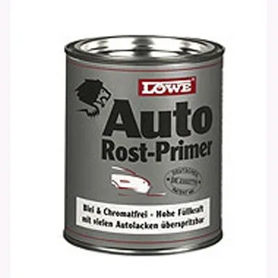Löwe Auto Rost Primer 375 ml - Effektiver Rostschutz fürs Auto - Rostschutzmittel mit hoher Füllkraft und Haftung, leicht zu verarbeiten und überlackierbar, ideal für langlebigen Schutz gegen Rost.