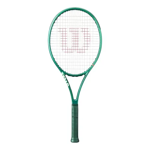 Wilson Tennisschläger Blade 104 V10 - Unbesaitet - Turnierschläger für Kontrolle - Der Wilson Blade 104 V10 ist ein Hochleistungs-Tennisschläger mit verbessertem Design und größerem Sweet Spot. Ideal für Spieler, die in entscheidenden Momenten die Kontrolle behalten möchten.